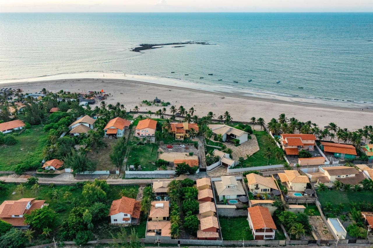 Sombra Do Coqueiro Villas - 150M Da Praia Luis Correia Bagian luar foto