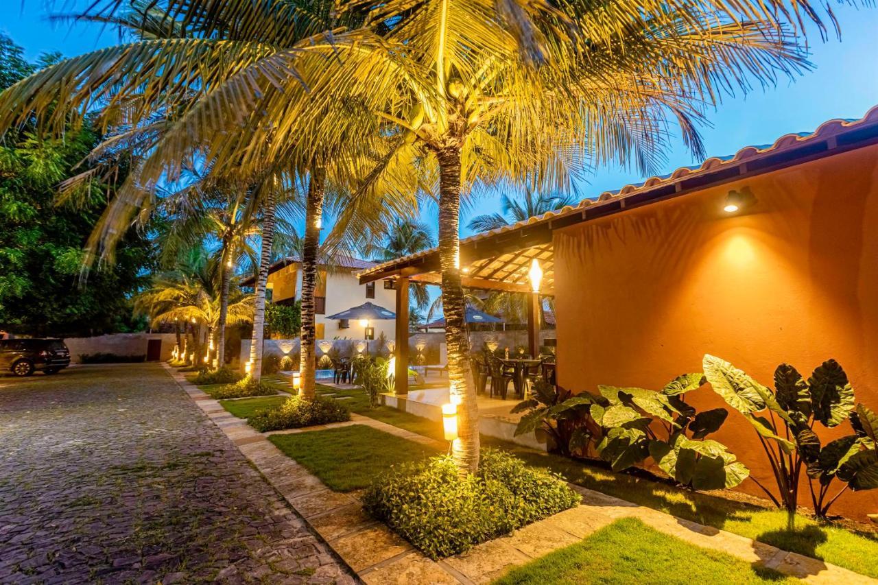 Sombra Do Coqueiro Villas - 150M Da Praia Luis Correia Bagian luar foto