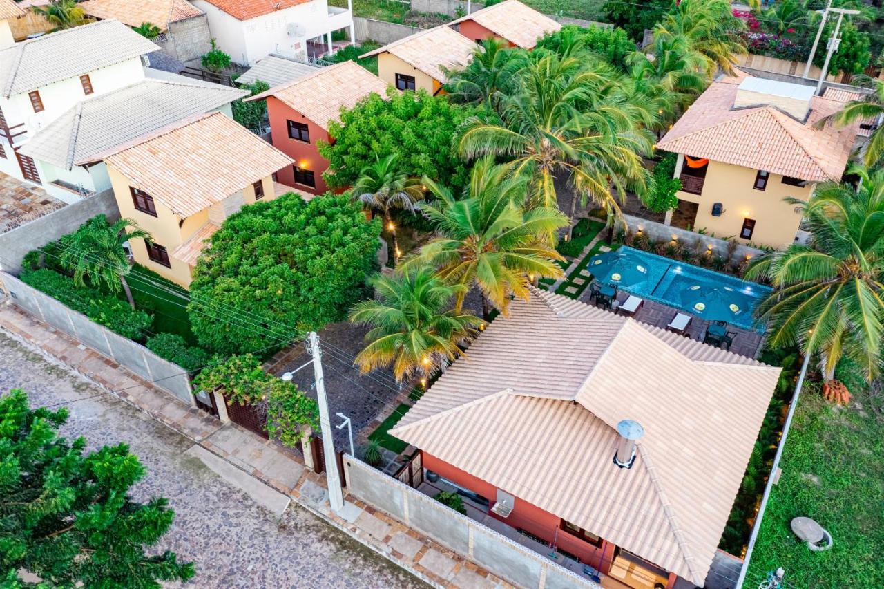Sombra Do Coqueiro Villas - 150M Da Praia Luis Correia Bagian luar foto