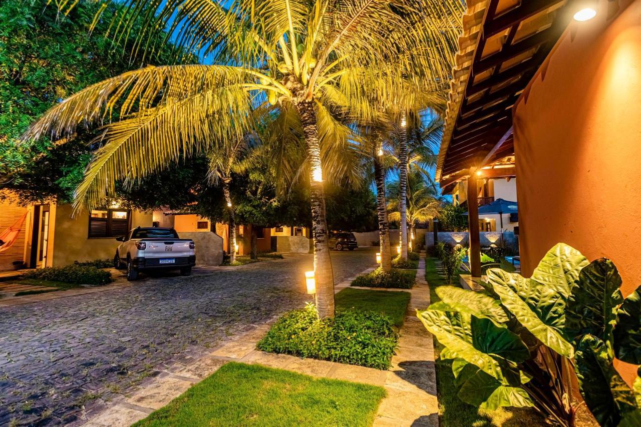 Sombra Do Coqueiro Villas - 150M Da Praia Luis Correia Bagian luar foto