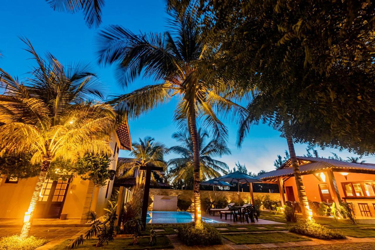 Sombra Do Coqueiro Villas - 150M Da Praia Luis Correia Bagian luar foto
